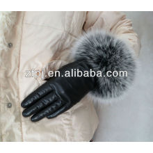 new arrival fashion noble fox fur cuffs gloves